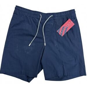 NEW PERRY ELLIS men's classic shorts in dark sapphire